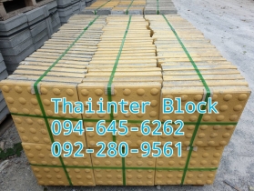 แผ่นทางเท้า บล็อกตัวหนอน บล็อกแปดเหลี่ยม บล็อกปูหญ้า