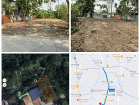 ขายที่ดิน บางใหญ่ ใกล้รถไฟฟ้า 99 วา 2.1 ล้าน 0864540423