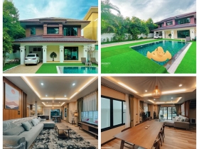 ให้เช่าบ้าน 2 ชั้น อ.สันทราย จ.เชียงใหม่ พร้อมสระว่ายน้ำ 4ห้องนอน